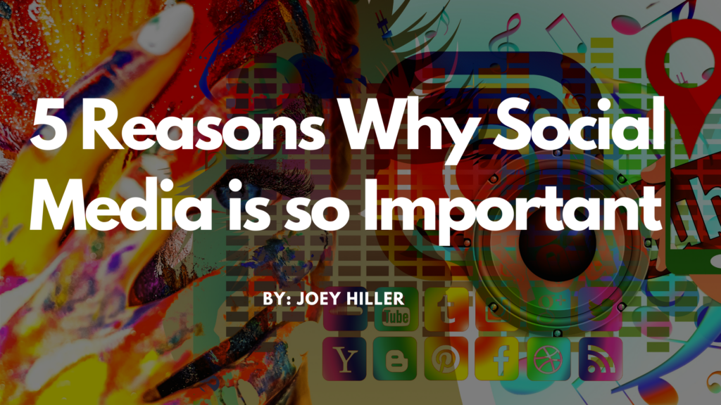 5 Reasons Why Social Media blog banner