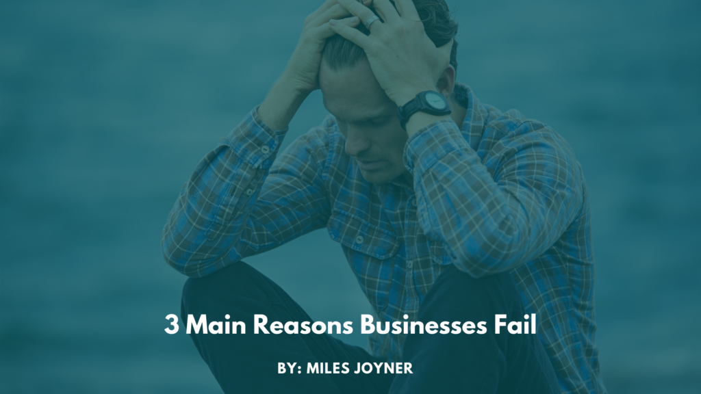 3 reasons businesses fail blog banner